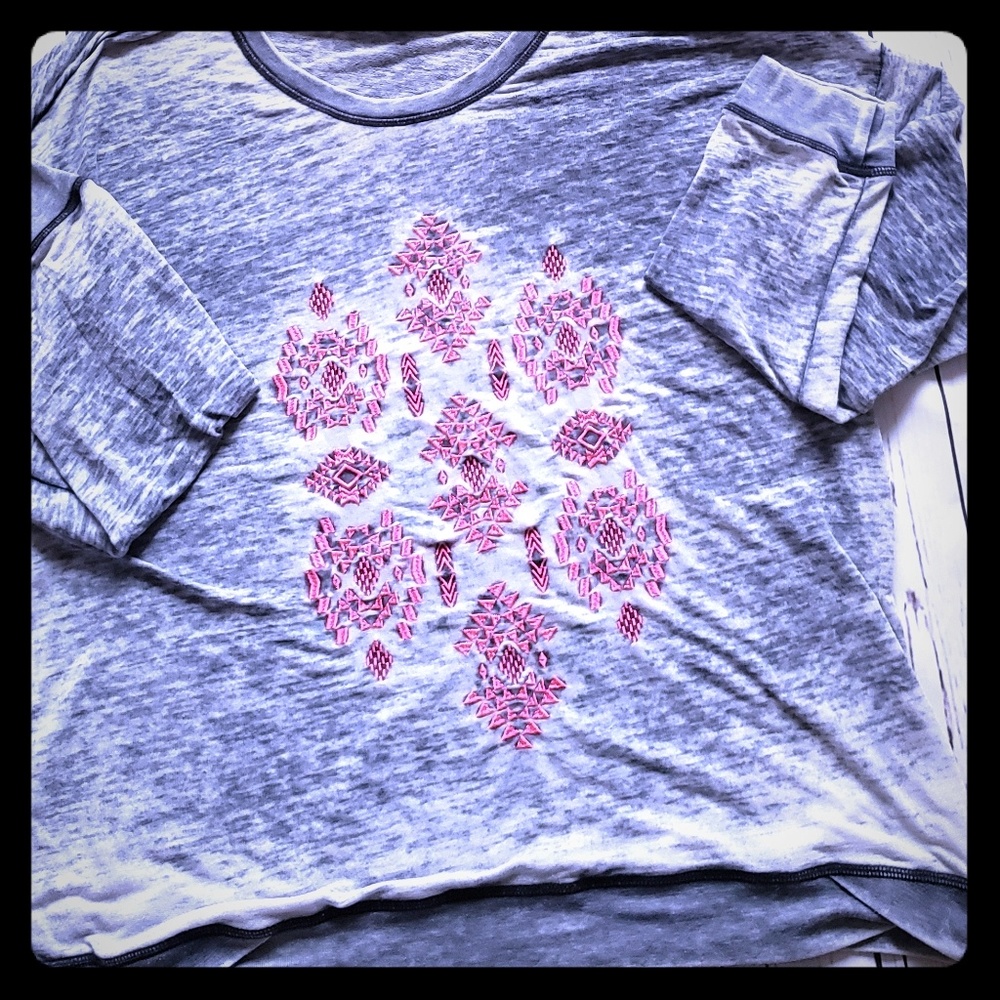 Derek Hart plus size long sleeve shirt